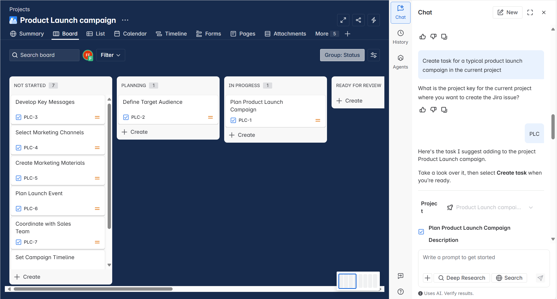 Vergleich Microsoft Planner, SharePoint Listen, Planner Premium, Loop und Jira Business Projects
